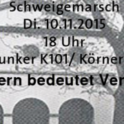 Einladung zu einem Schweigemarsch 2