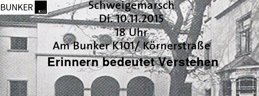 Einladung zu einem Schweigemarsch 1