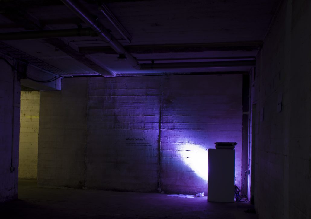 Fotos aus der Ausstellung "What's behind?" 8